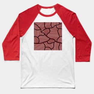 Aboriginal Art - Farm Lands Baseball T-Shirt